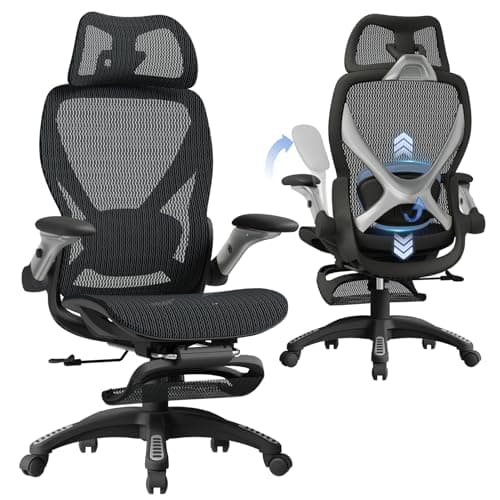 ELABEST X100 Ergonomisk kontorsstol med fotstöd – Test & Recension 2025