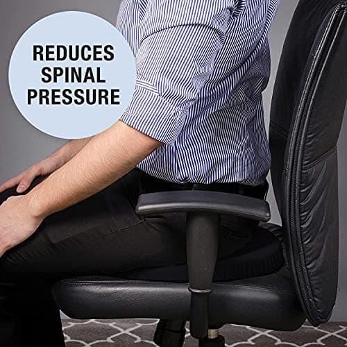 HealthSmart 360 Degree Swivel Seat Cushion, Chair Assist for Elderly, Swivel Seat Cushion for Car, Twisting Disc, Black, 15 Inches in Diameter