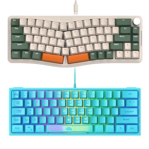 ATTACK SHARK Alice Layout Gaming Keyboard Test 2024