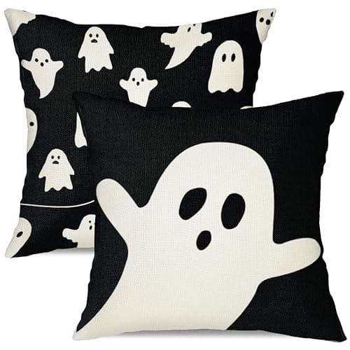 JXZYGMD Funda de Almohada Halloween 18x18 Set de 2 – Análisis y Opinión