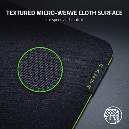 Razer Gigantus V2 Cloth Gaming Mouse Pad (XXL): Thick, High-Density Foam - Non-Slip Base - Classic Black