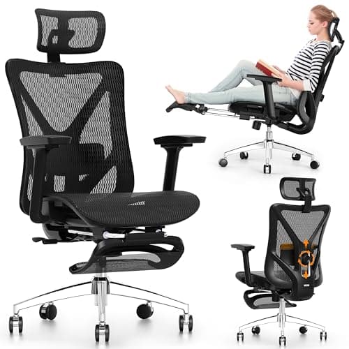GABRYLLY Ergonomic Office Chair Review: Footrest & Lumbar Support Tested
