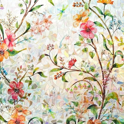 Ranzdn Window Privacy Film Review: Stained Glass Look Without the Glue