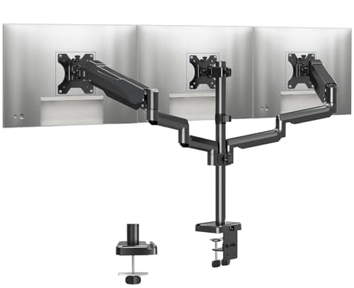 MOUNTUP Triple Monitor Stand Test 2024: 3-Monitore-Halterung für bis zu 27 Zoll