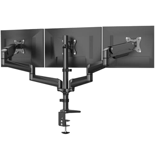 HUANUO Triple Monitor Mount Review: 3 Schermen, 1 Stevige Oplossing