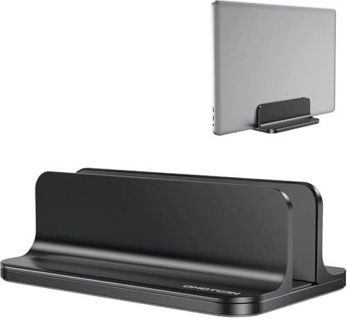 OMOTON Vertical Laptop Stand Review: Compact Desk Organizer