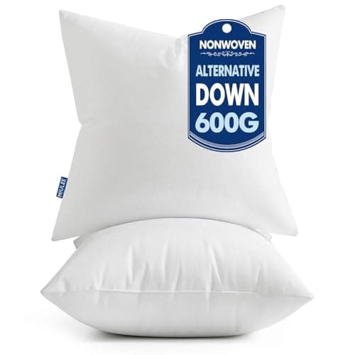 MIULEE Set of 2 Throw Pillow Inserts 20x20 pouces : avis complet