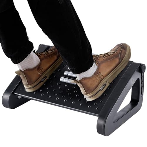 CasaZenith Foot Rest Review – 6-Height Adjustable Under-Desk Ergonomic Stool