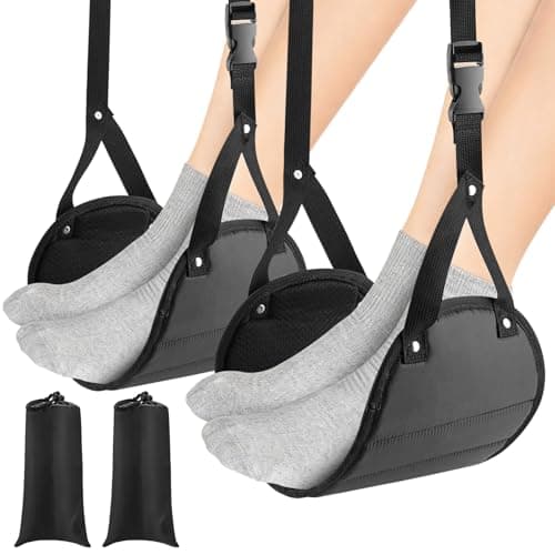 Mikogo Airplane Foot Hammock Review – 2-Pack Test 2025