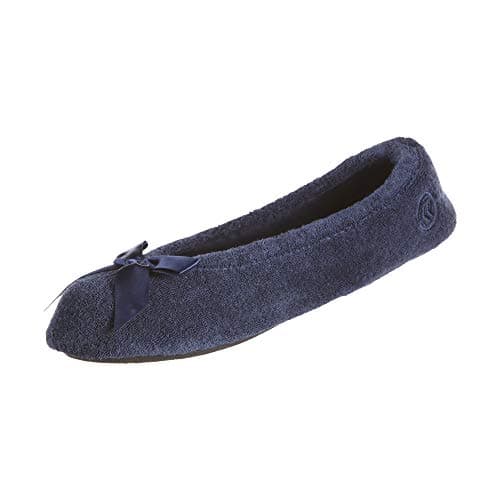 isotoner Women's Terry Ballerina Slippers Review