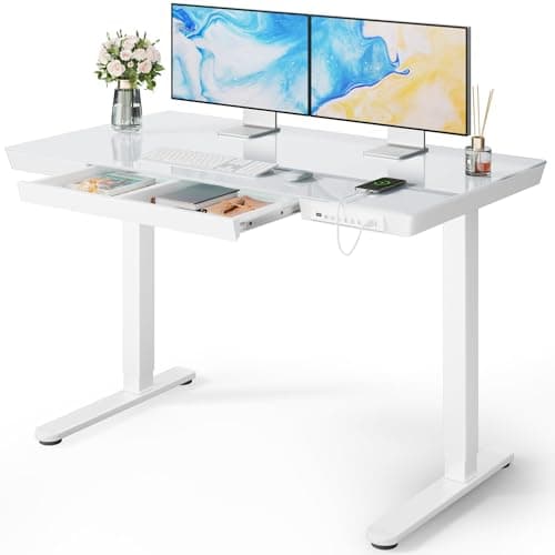 Bureau Debout Électrique Marsail en Verre – Test Complet
