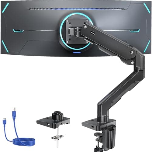 HUANUO Heavy Duty Monitor Arm Test 2024 – Ultrawide-Arm für 13–49 Zoll