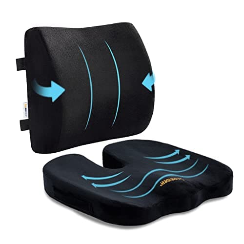 SAIREIDER Seat Cushion and Lumbar Support Pillow Review
