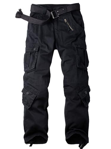 AKHIKING Men's Camo Cargo Pants Review: Durable 8-Pocket Tactical Work Pants Tested
