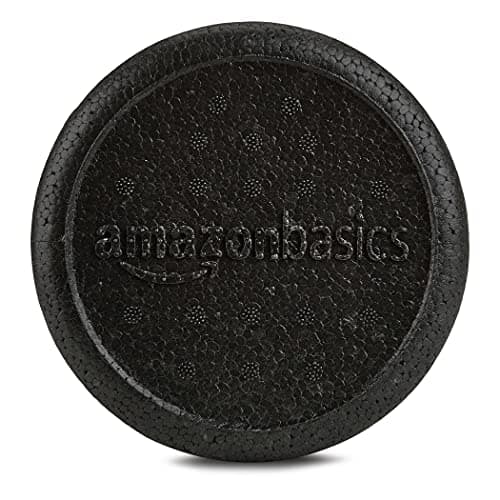 Amazon Basics High-Density Foam Roller for Exercise and Recovery, 12 Inches, Black